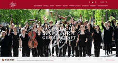 Desktop Screenshot of mozart-sachsen.de